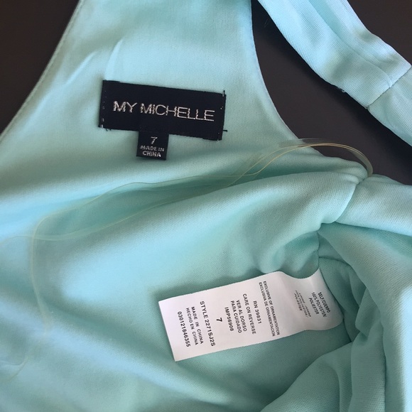 SOLD. SOLD. SOLD My Michelle Blue Jemstone Dazzle Dress 👗 7 - Picture 6 of 7